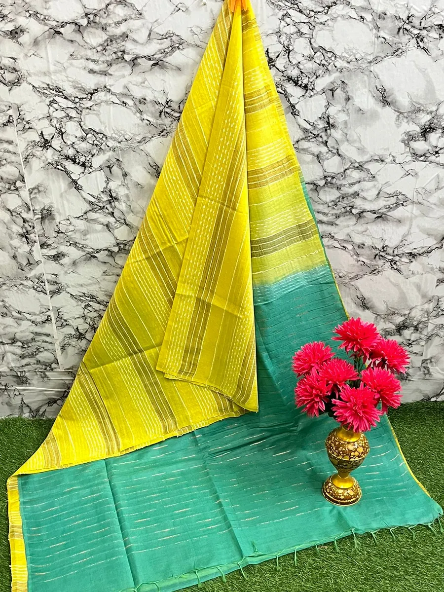 Graceful Kota Silk Saree – Lightweight Elegance Woven to Perfection